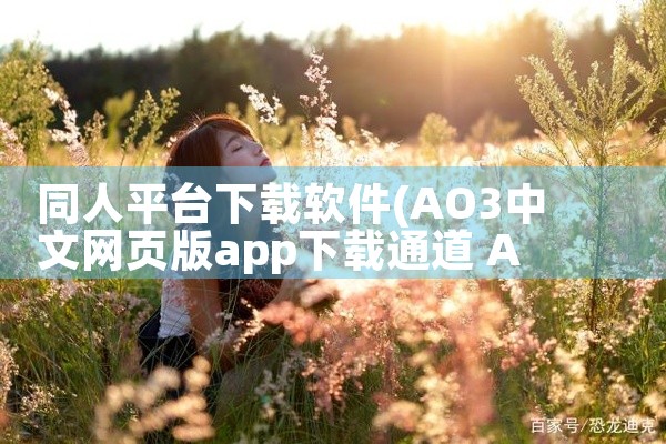 同人平台下载软件